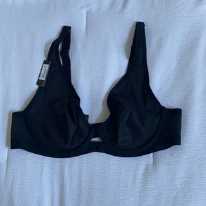 SKIMS Naked Underwire Plunge Bra  / ONYX